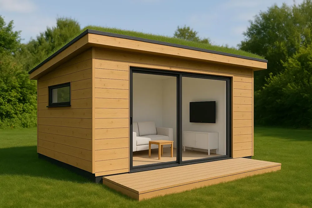 Dřevostavba na klíč - pohled 11