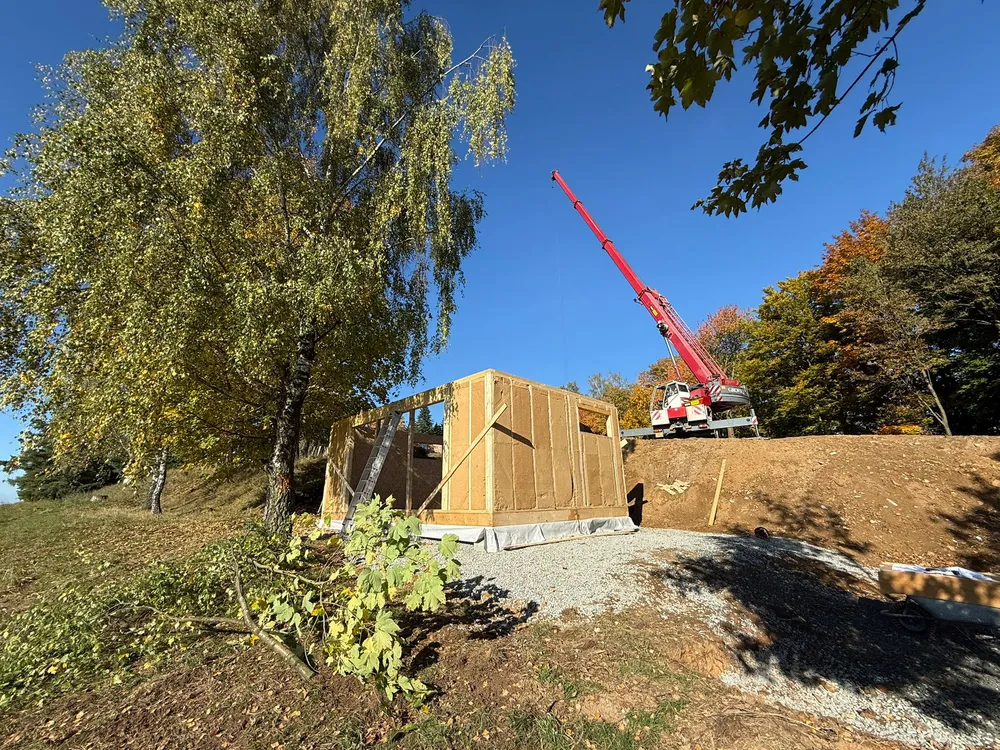 Dřevostavba na klíč - pohled 2